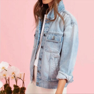 Something Navy Jean jacket 11600